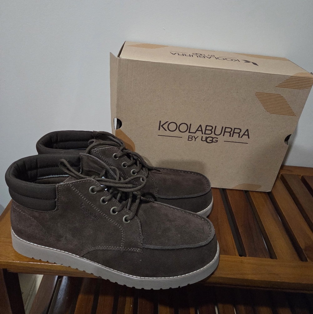 Koolaburra by UGG Men's Braan Dark Brown Chukka Boots Size 12